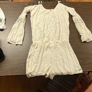 Roxy Off White Jumpsuit Size Small